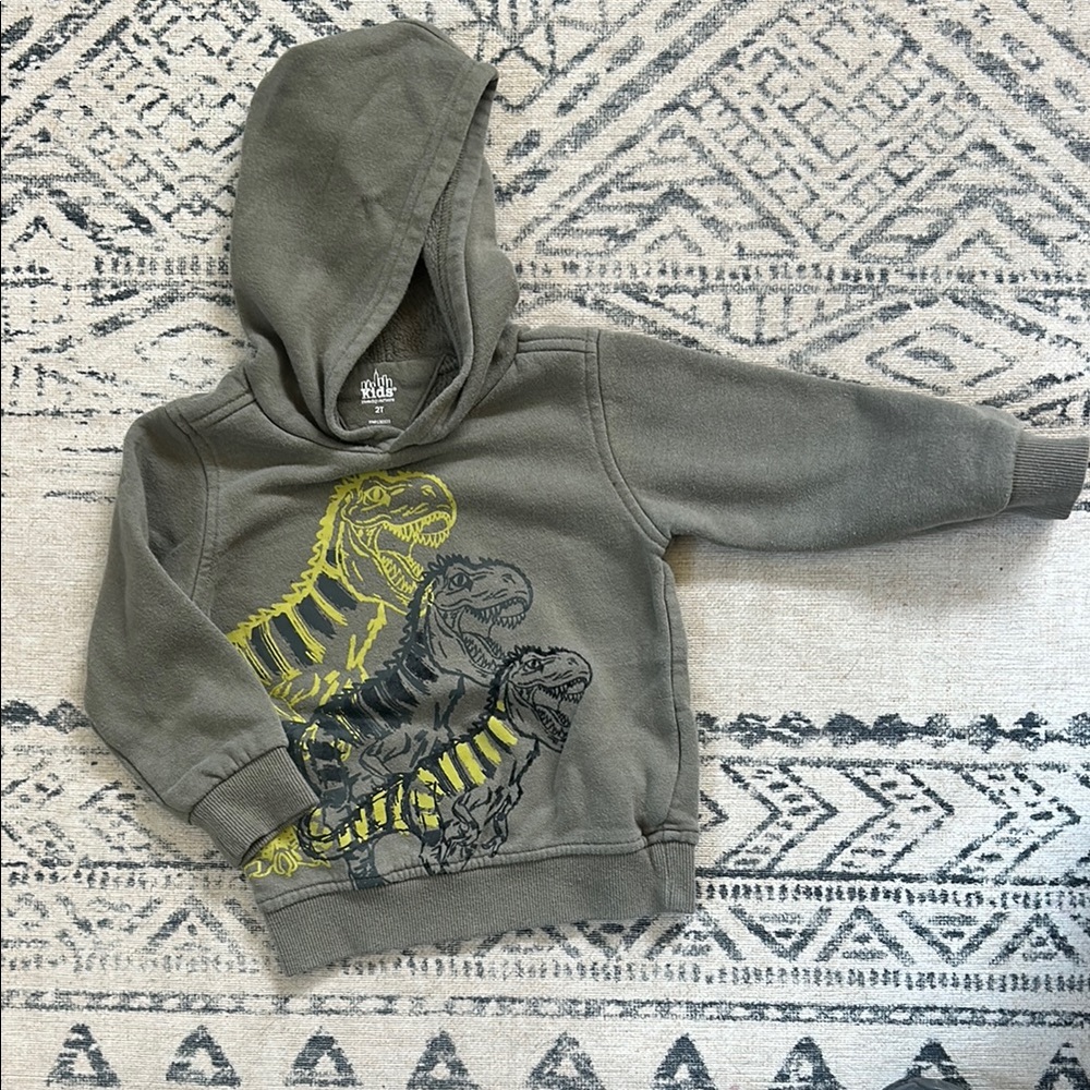 Kids Headquarters Green Graphic Sweatshirt